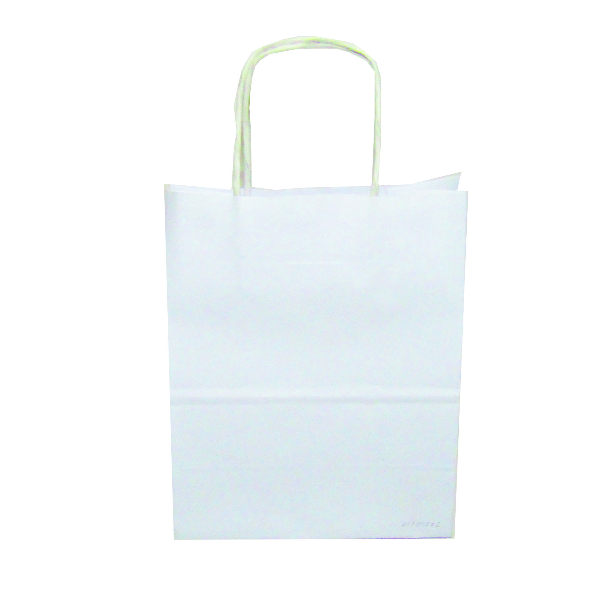 BOLSAS BLANCAS CON AGARRADERO - O01 - Tamaño: 22 X 18 X 10