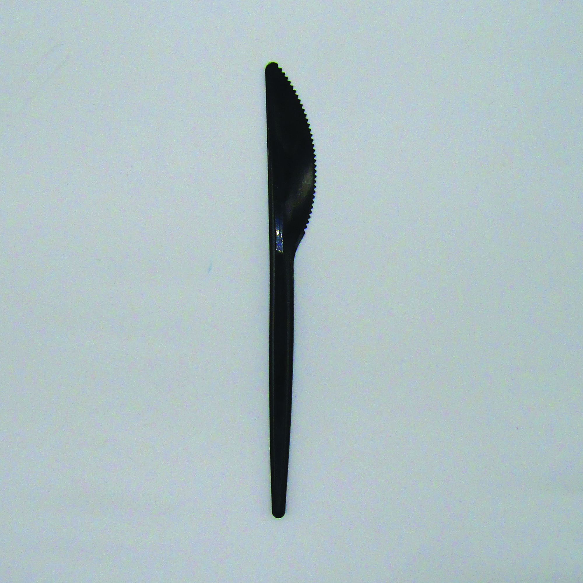 Cuchillo Plástico Negro Granel - G04-1