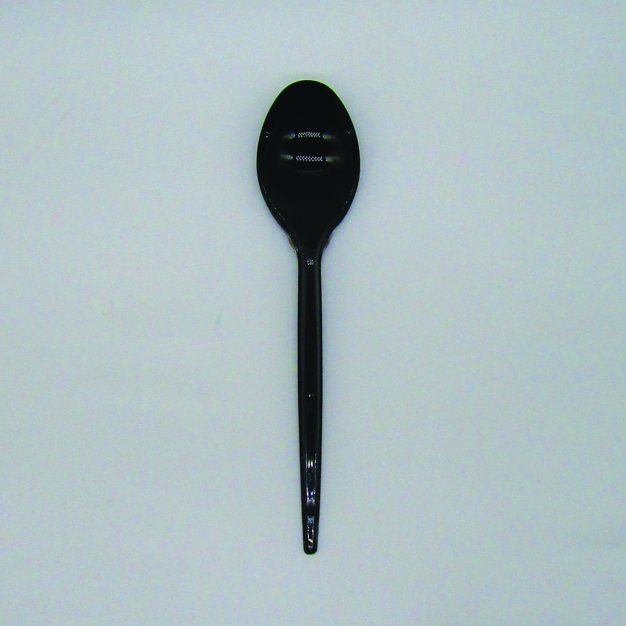 Cuchara Plástica Negra Granel - G02-1