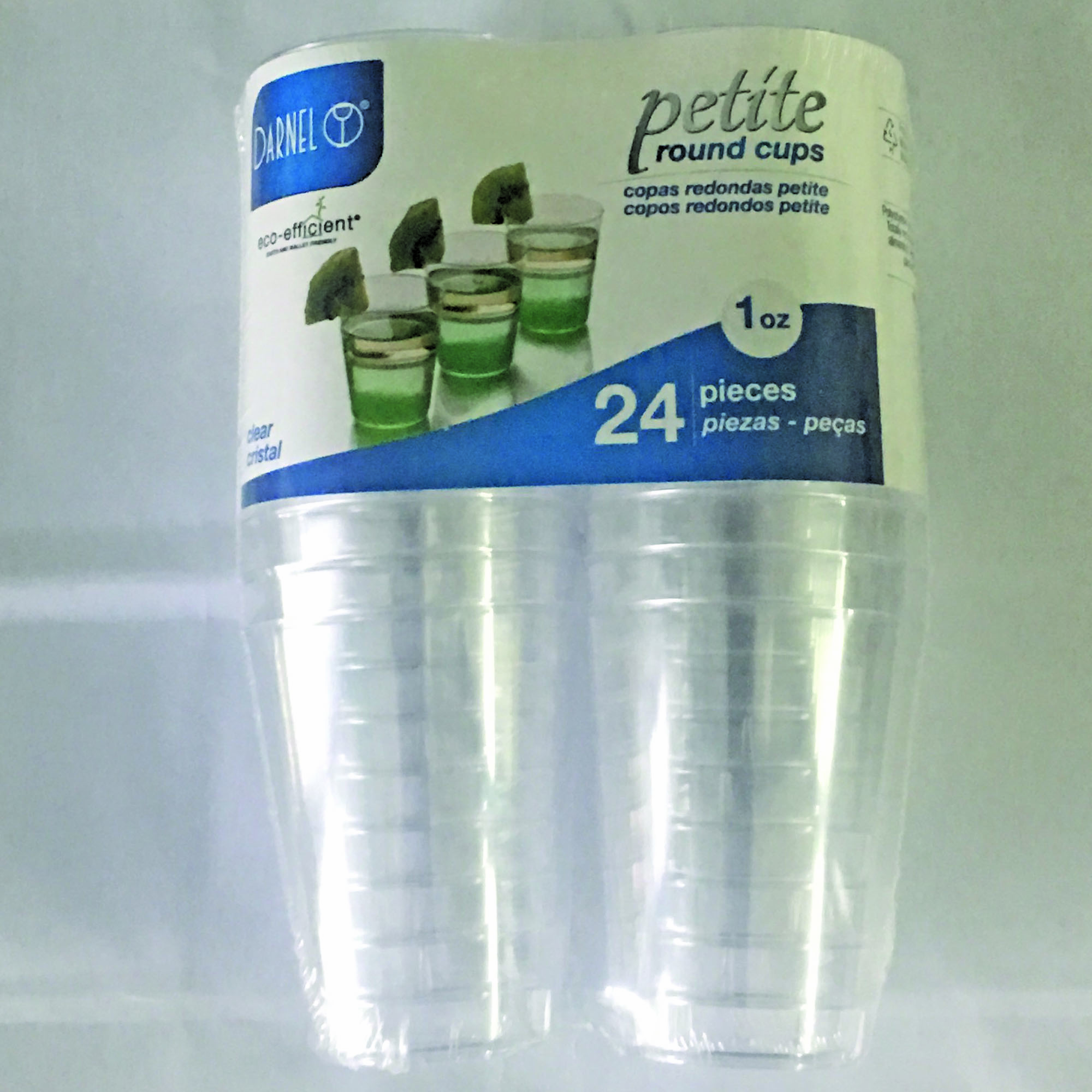 COPAS REDONDAS PETITES CRISTAL. 1.0oz - I88