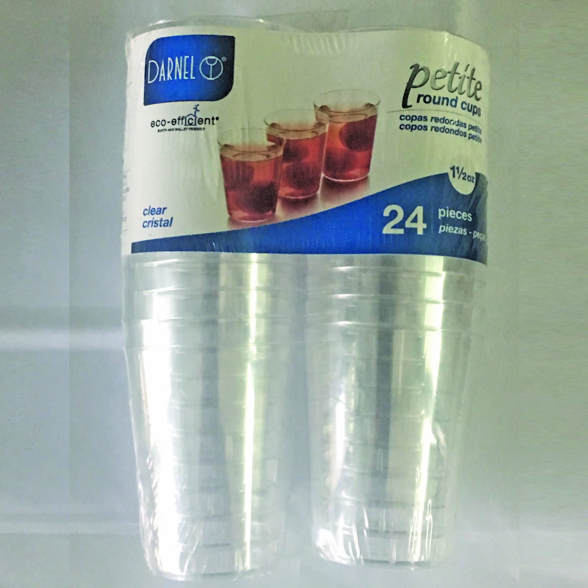 COPAS REDONDAS PETITES CRISTAL. 1.5oz - I89